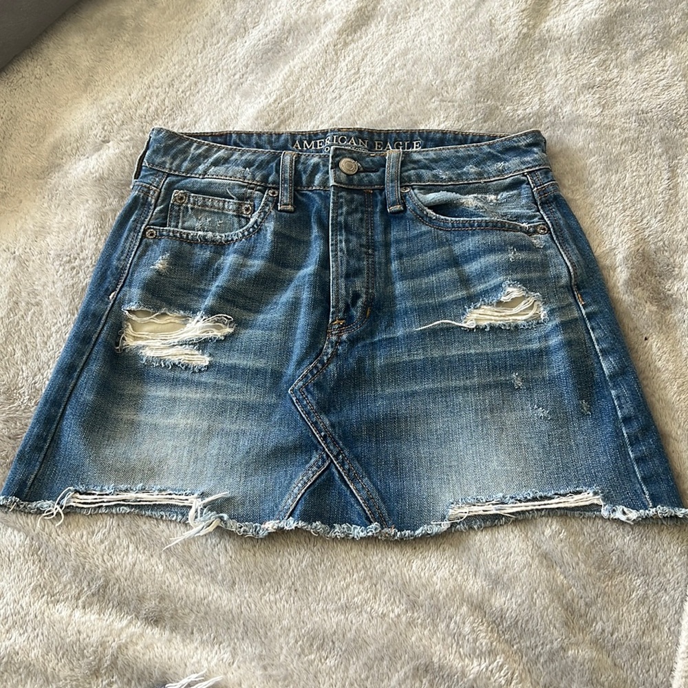 American eagle Jean skirt size 2